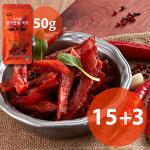 고고닭 닭가슴살육포 매콤50g 15+3