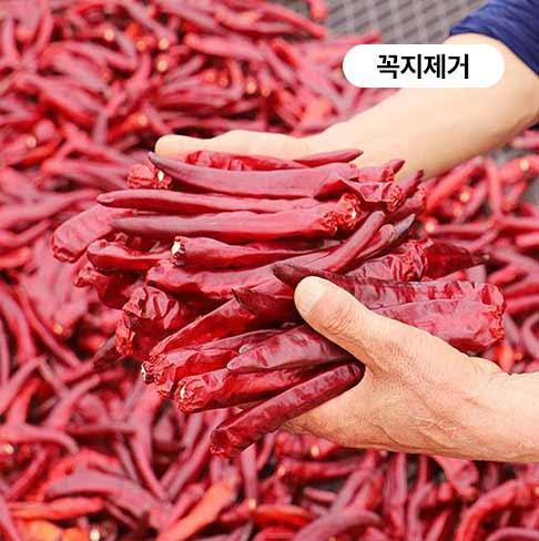 [2023년 햇고추/사전예약] [옛날맛농장]유기농 괴산청결건고추 (3KG기준)