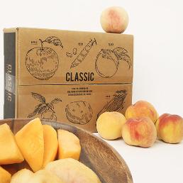 클래식 복숭아 황도 3kg (12과내)