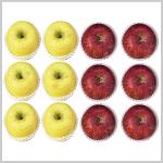 [가을농원] 반반사과 (부사+시나노골드)