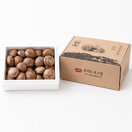 [빅세일][유기농표고맘]선물용 유기농 생표고버섯 1KG (중품)