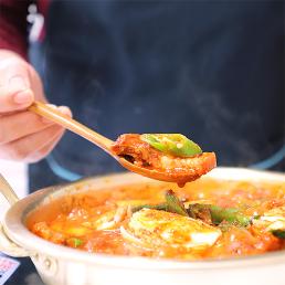 [할인][괴산맛집]미래식당의 짜글이찌개 밀키트 (2인분)