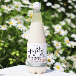 [괴산특산주] 사랑산 삽주 막걸리 탁주 750ml (9%)