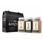 [2026명절쿠폰상품][둔율올갱이마을] 잡곡3종세트 (현미400g+찰수수380g+찰흑미400g)