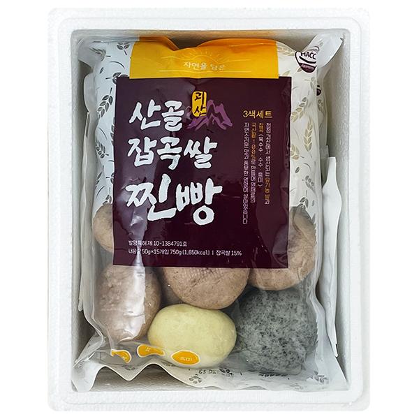 [HACCP]웰빙수제 산골잡곡쌀찐빵 선물세트