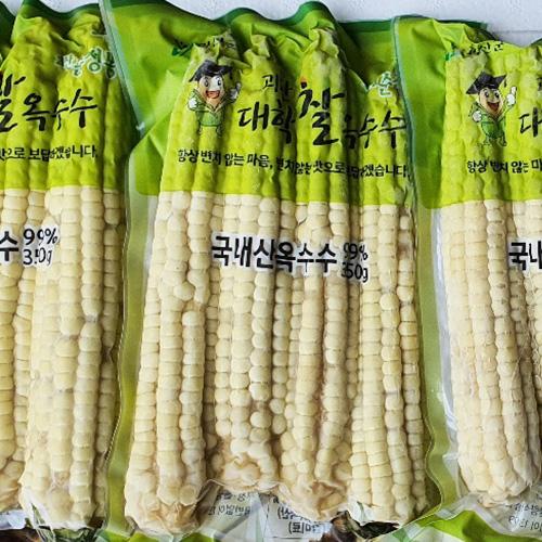 [청천장터] 못난이 삶은 냉동대학찰옥수수 (20/40개입)