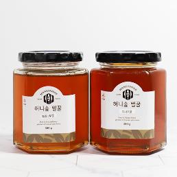[꿀벌랜드]허니숲 벌꿀 2종세트 