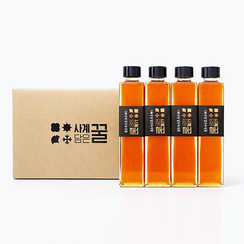 [사계담은꿀]5無 프리미엄 숙성 꿀(300g X 4개입)