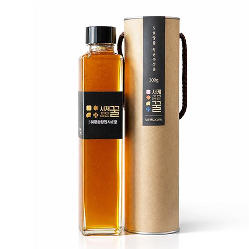 [2026명절쿠폰상품][사계담은꿀]5無 프리미엄 숙성 꿀(300g)
