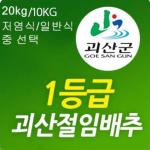 [5월 출고중] 햇배추로 절여 싱싱한 괴산절임배추20k