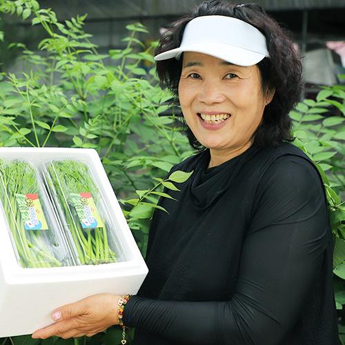 [유기농표고맘] 괴산 카멜레온 두릅 (1kg)_1