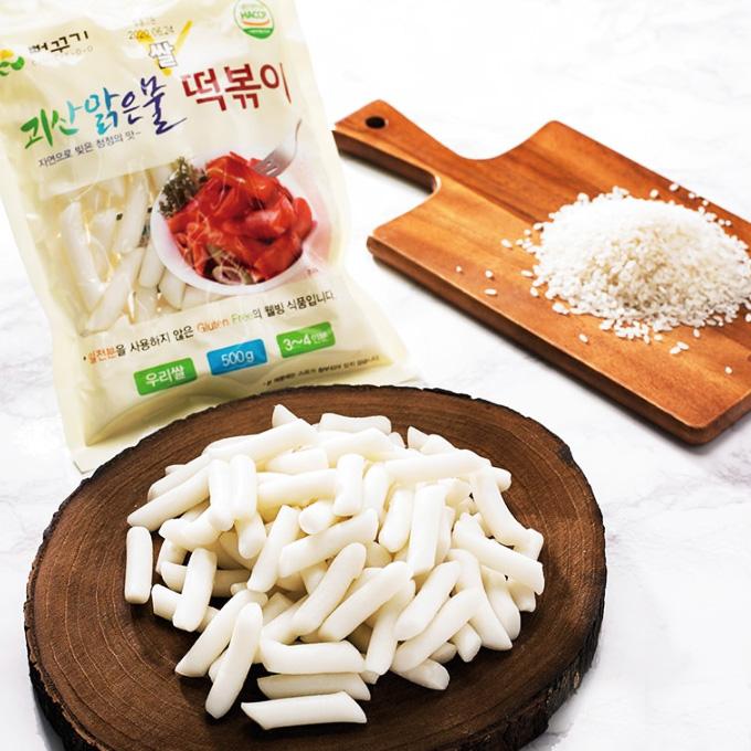 [500G추가증정EVENT] [뻐꾸기]괴산맑은물 쌀떡볶이떡 (500g) x 2봉 (*총3봉)