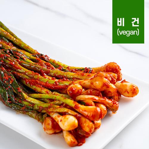 [가시버시][HACCP]이로담 비건 파김치 (1~2kg)