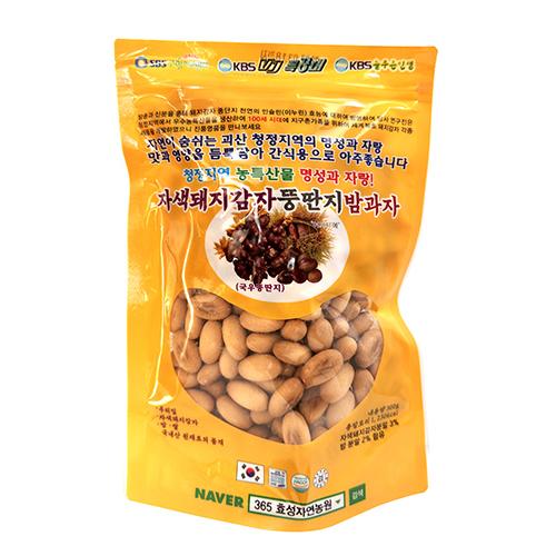 [효성자연농원] 자색돼지감자 뚱딴지 밤과자 (300g)_1