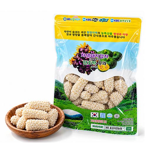[효성자연농원] 자색돼지감자 단호박 유과 (210g)